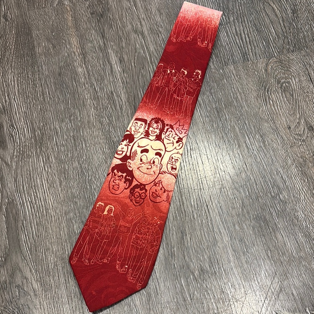 Vintage 1994 Archie Comics Character Tie